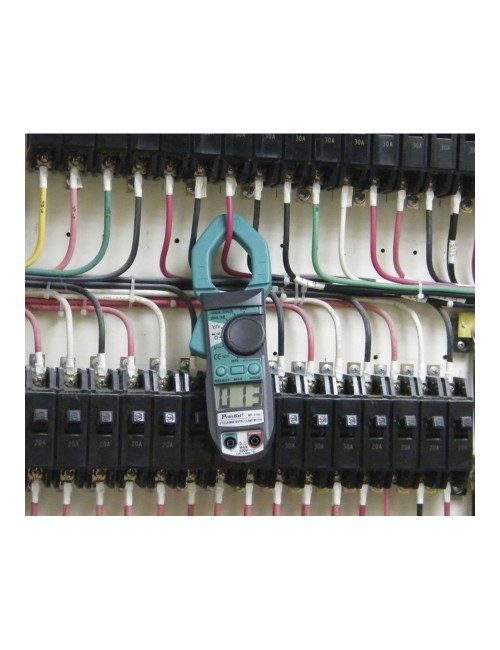 Pinza amperimétrica multifunción 400a ca mul016 proskit