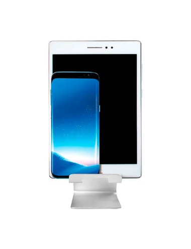 Soporte de aluminio para smartphone y tablet