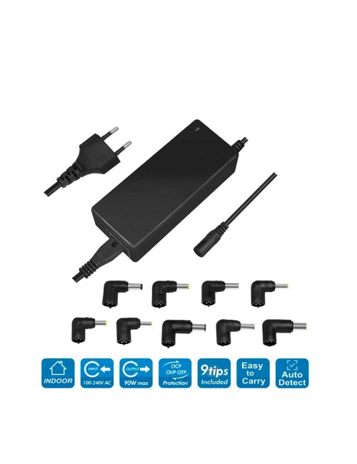 Alimentador universal portatil 90w logilink