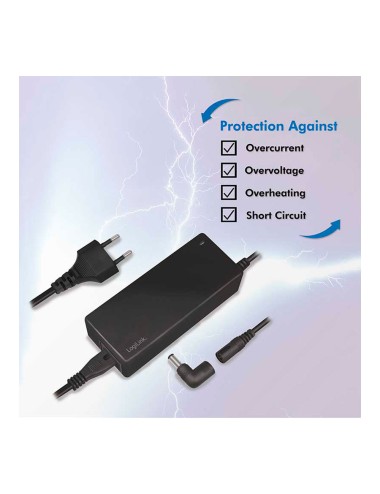 Alimentador universal portatil 90w logilink