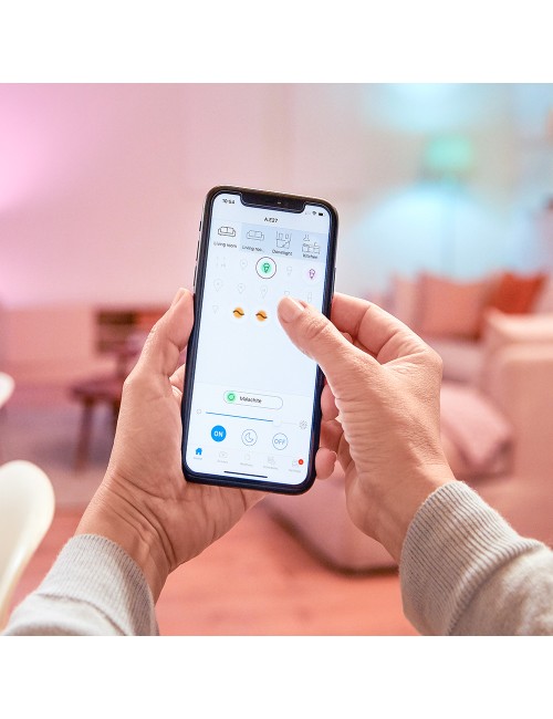 Bombilla inteligente standard e27 8 w 806 lm 2700-6500 k luz blanca