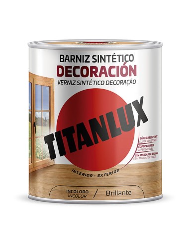 Barniz sintético decoración incoloro brillante 250 ml