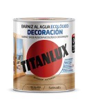 Barniz al agua ecológico decoración incoloro satinado 750 ml