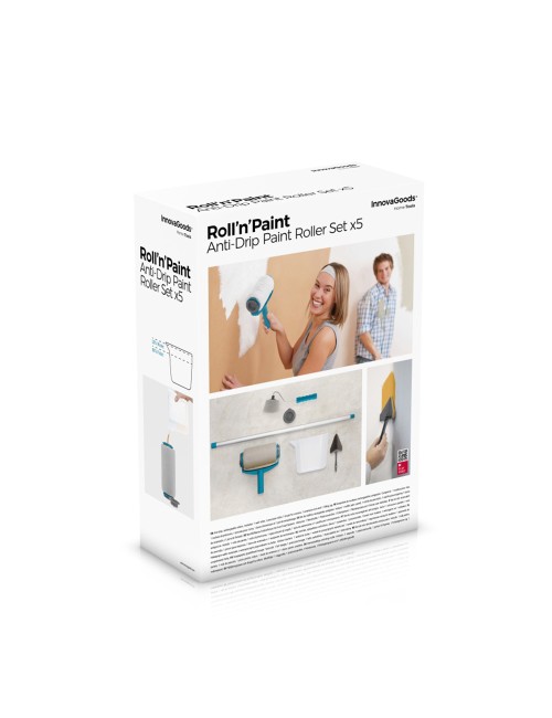 Set de rodillos de pintura recargables