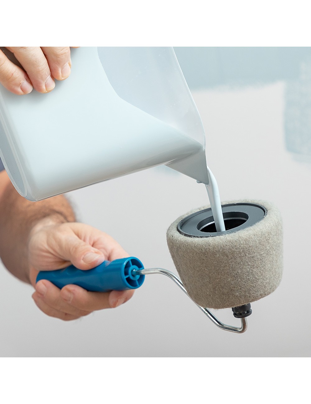 Set de rodillos de pintura recargables