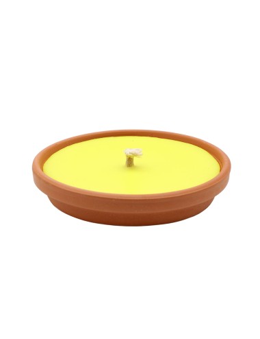 Vela de citronela en terracota ø14cm magic lights