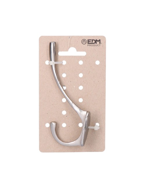 Colgador de latón níquel mate