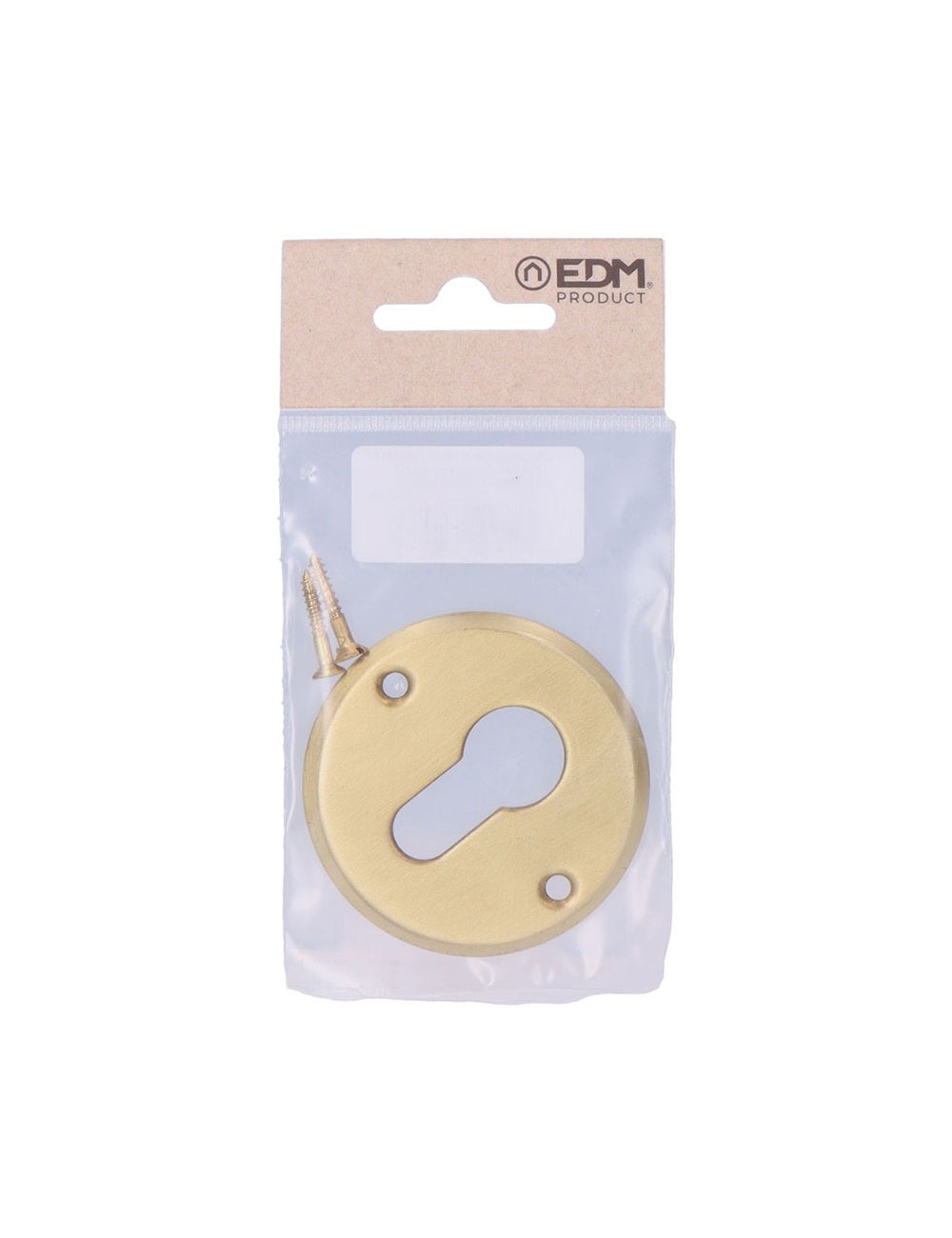 Bocallave redondo 60 mm europ. latón