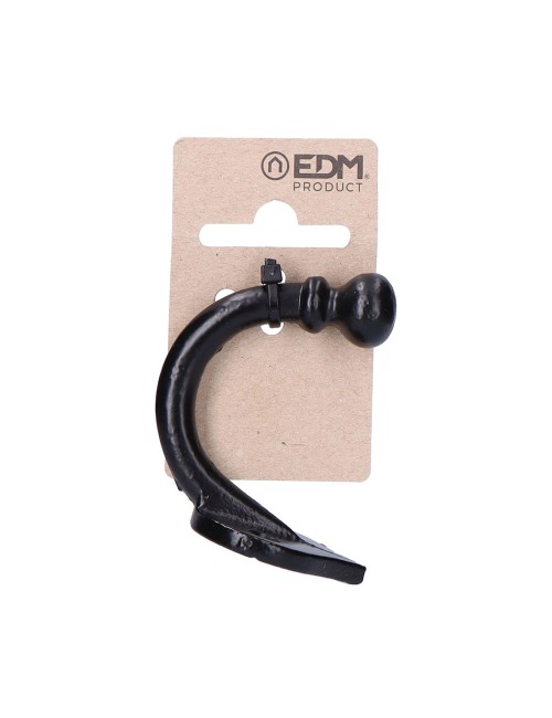 Colgador base lanza hierro negro