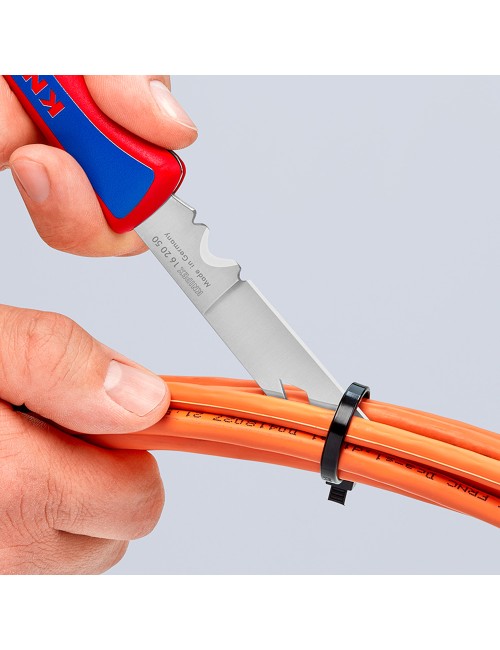 Navaja para cables 34x14x120mm 162050sb knipex