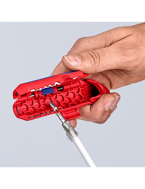 Pelamangueras universal ergostrip 135x85x37mm 169501sb knipex