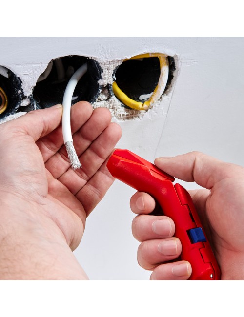 Pelamangueras universal ergostrip 135x85x37mm 169501sb knipex