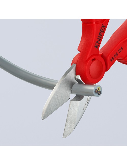 Tijera de electricista 130 x 32 x 155 mm