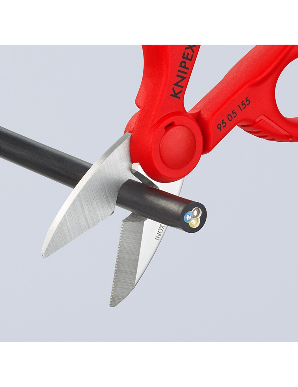 Tijera de electricista 130 x 32 x 155 mm