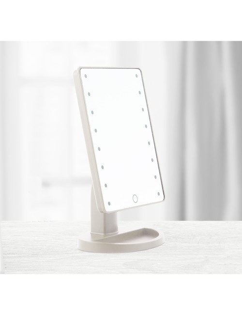 Espejo led táctil de sobremesa