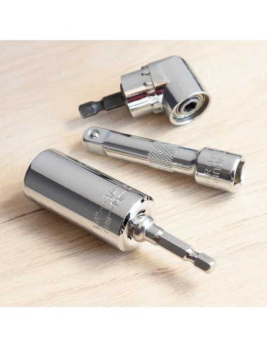 Llave de vaso universal con accesorios uniscrew