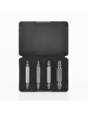 Brocas para extraer tornillos dañados, pack 4 uds