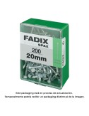 Caja m 200 unid. clavo cp acero 2,4x20mm fadix