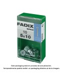 Caja s 10 unid. tornillo metrica cp m 5x10mm fadix