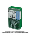 Caja s 6 unid. tornillo metrica cp m 5x30mm fadix