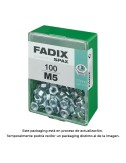 Caja m 100 unid. tuerca cinc m 5 fadix