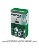 Caja s 8 unid. tuerca ciega cinc m 6 fadix