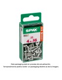 Caja 20 unid. tornillo madera spax cab. redonda wirox 4,5x16mm spax