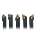 Juego cuchillas torno GERMANY 12 mm. 5 Pzas. 12 mm. 5 unidades