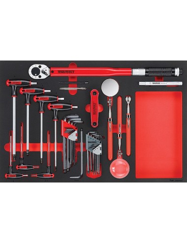JUEGO DE HERRAMIENTAS TTEX17 17 PZAS TTEX17