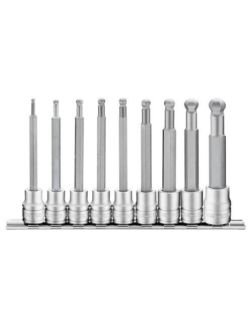 JUEGO DE VASOS 3/8" PULGADAS M3809HBN 9 PZAS