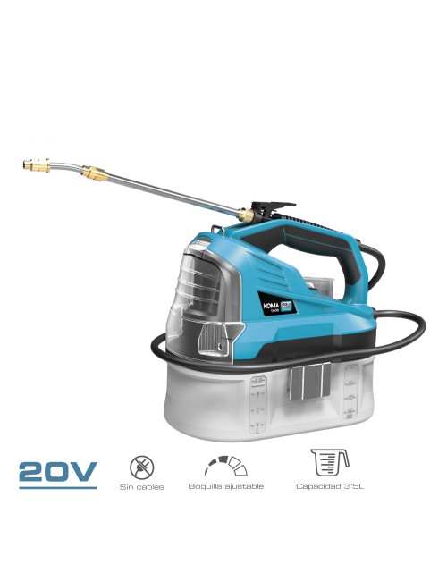 Pulverizador / sulfatadora 20 v (sin batería ni cargador)