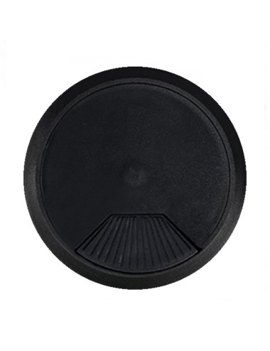 Tapón pasacables tpc01 ø60 x 22 mm negro, blister
