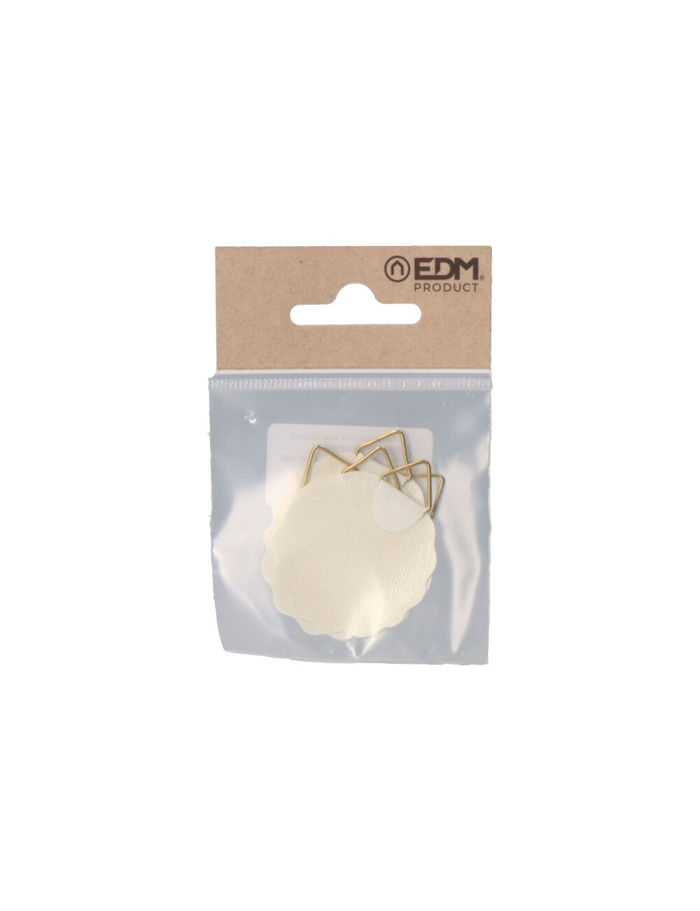 Pack 5 uds. anilla adhesiva para cuadros