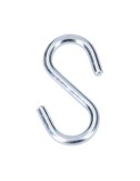 Gancho en forma de s 50 mm zincado, 3 uds