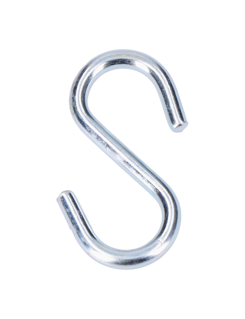 Gancho en forma de s 60 mm zincado, 2 uds
