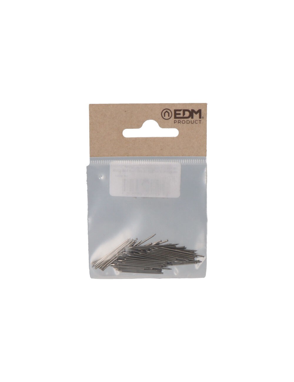 Punta aguja acero para tapeta 2,5 cm, pack 100 uds