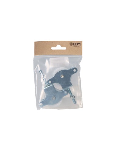 Pack 2 uds. polea nylon 40 mm tornillo