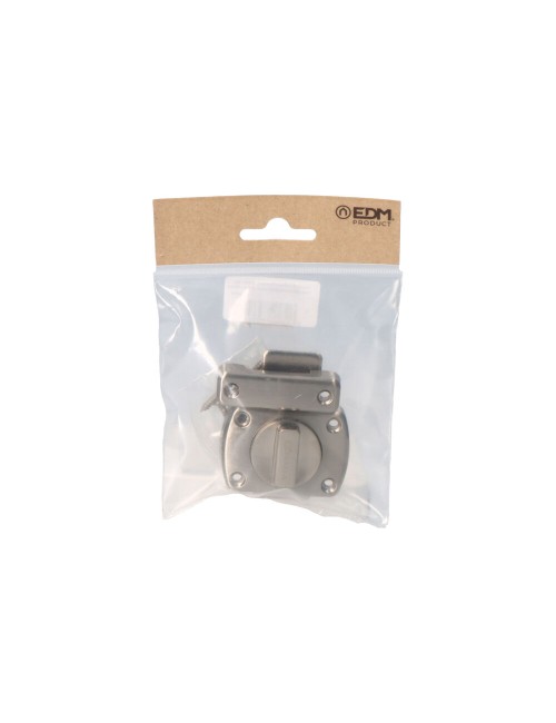 Pasador automático 40 mm níquel satinado