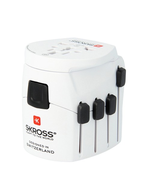 Set 2 multi adaptadores de viaje skross 1103180