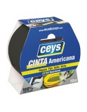 Cinta americana negro extra resistente 50 mm x 10 m
