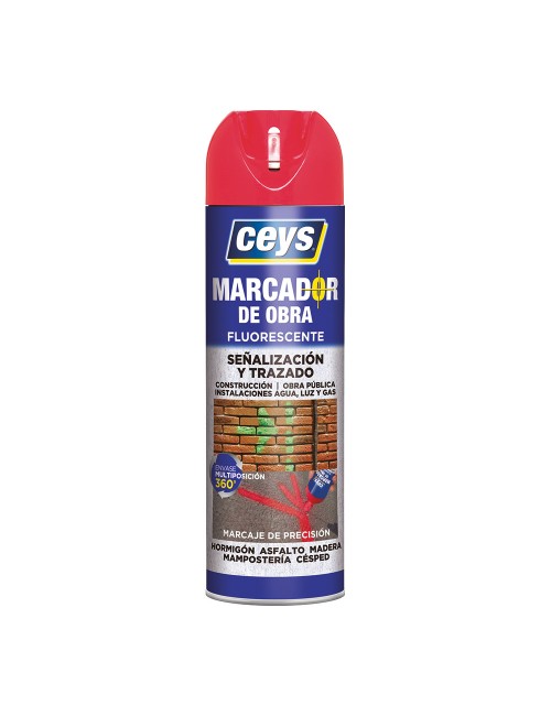 Marcador obra rojo 500 ml