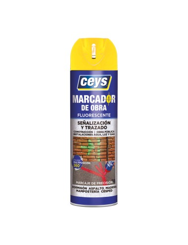 Marcador obra amarillo 500 ml
