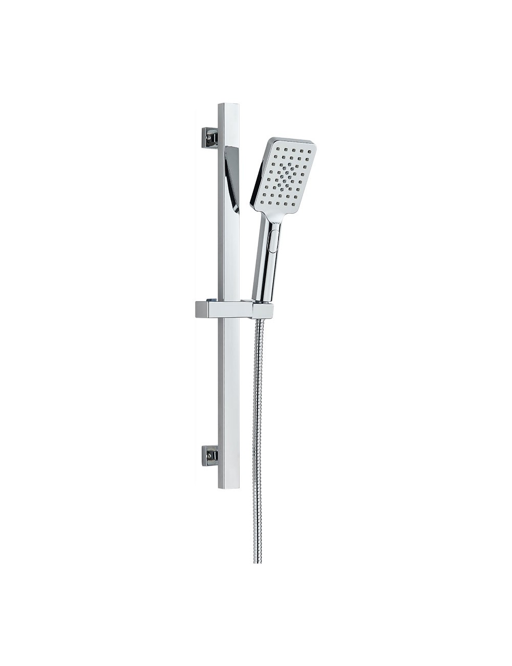Barra de ducha con flexo y mango serie altea