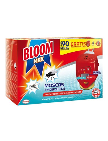 Insect max eléctrico aparato + 2 recambios para moscas y mosquitos