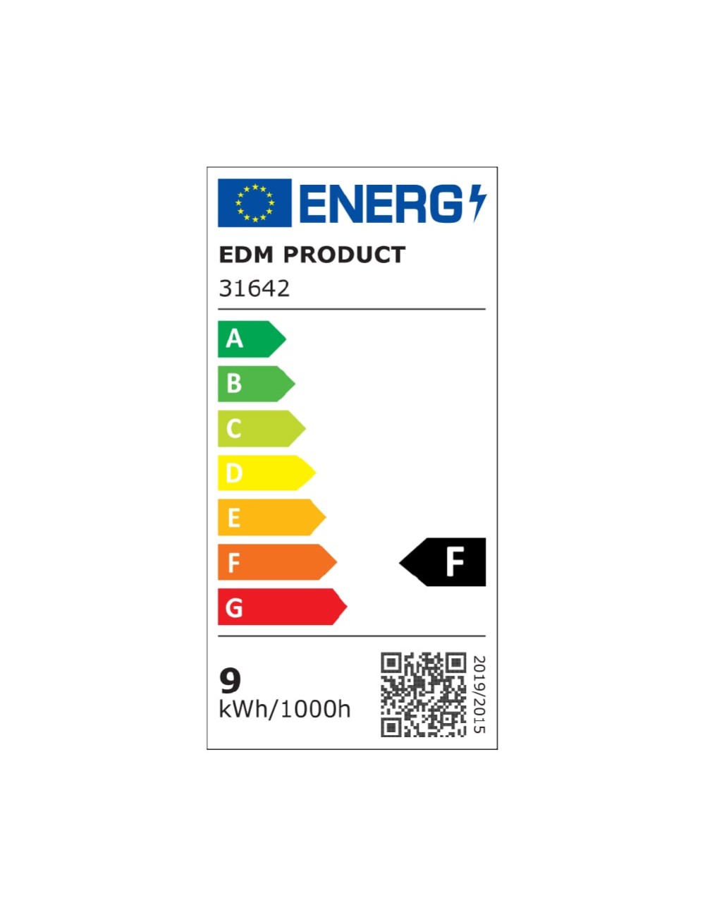 Downlight led empotrar 9 w 806 lm ra80 3200 k redondo color cromo ø9 cm