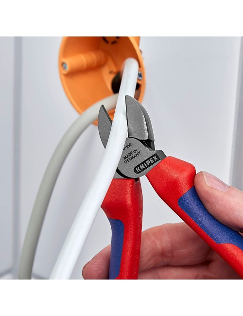 Alicates de corte diagonal 165 x 53 x 21 mm