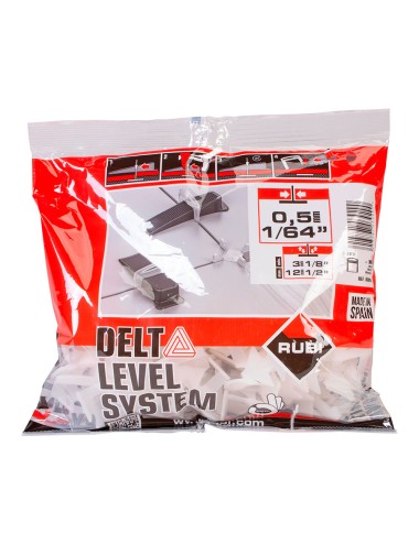 Brida 3-12mm 0,5mm delta level system (b-100 unid.) r3929 rubi