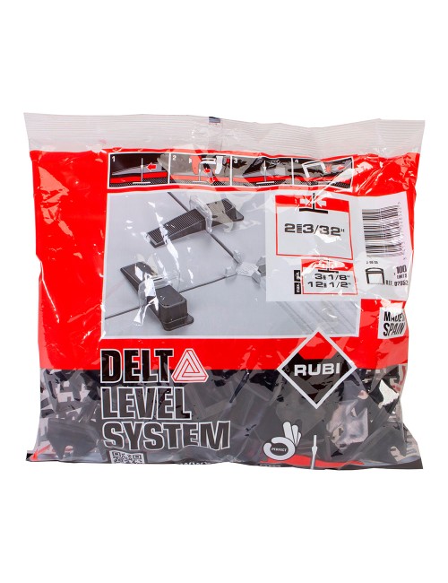Brida 3-12mm 2mm delta level system (b-100 unid.) r2852 rubi