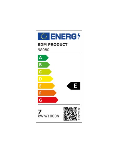 Bombilla esferica led e14 7 w 806 lm 4000 k luz dia ø4,8 x 9,5 cm