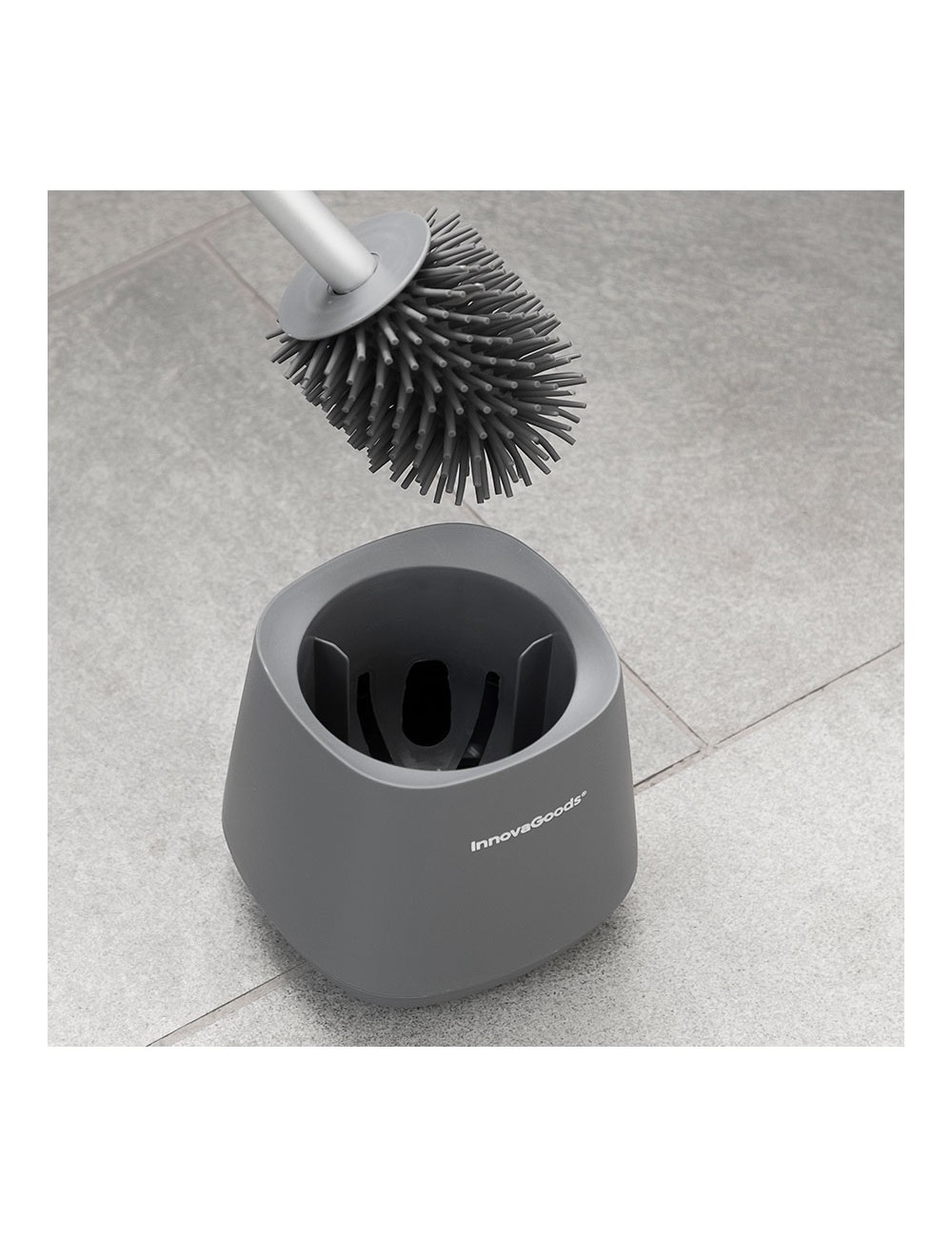 Escobillero wc de goma para el inodoro kleanu